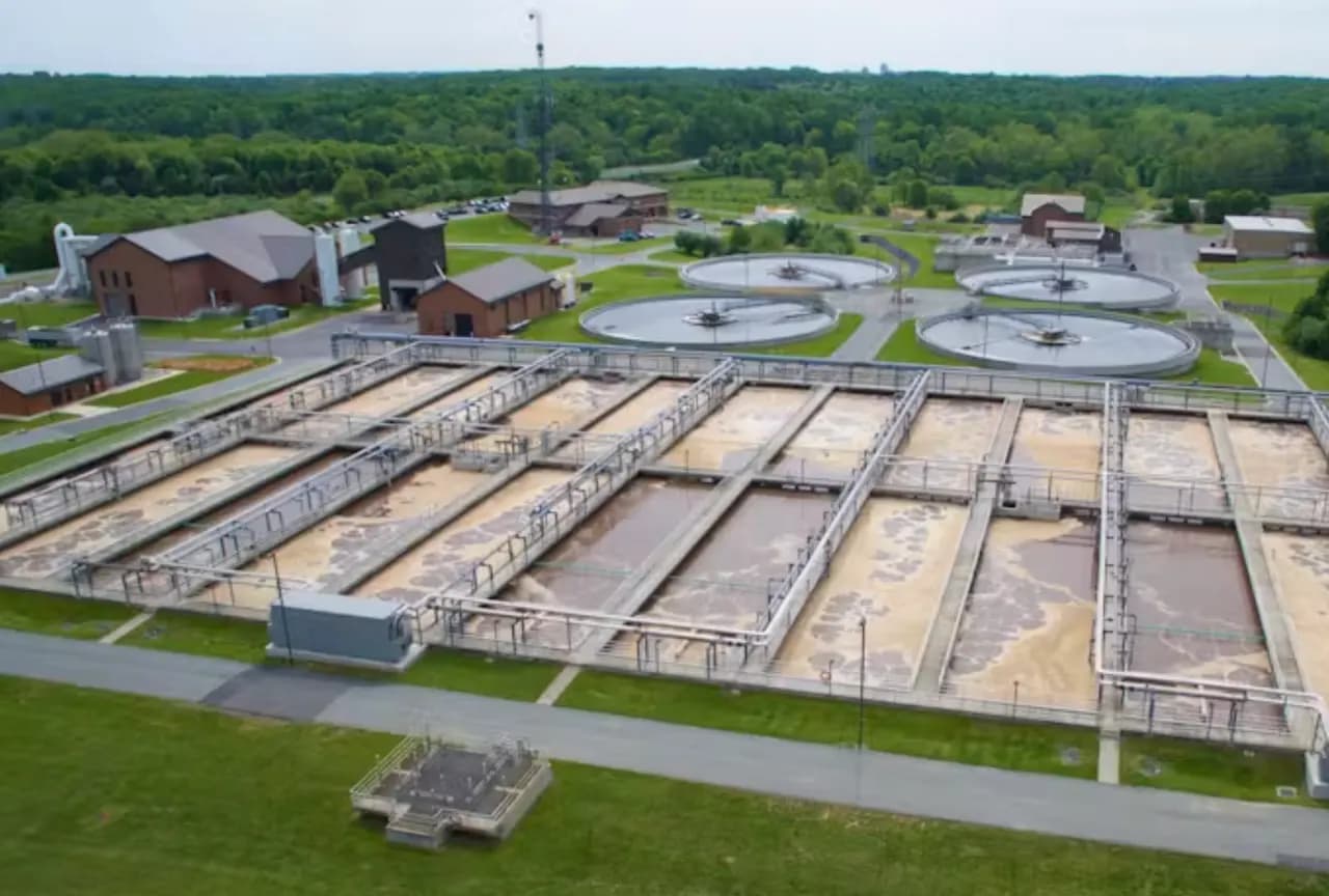 Bio-solids storage facility for the Washington Suburban Sanitary Commission in Seneca, Maryland